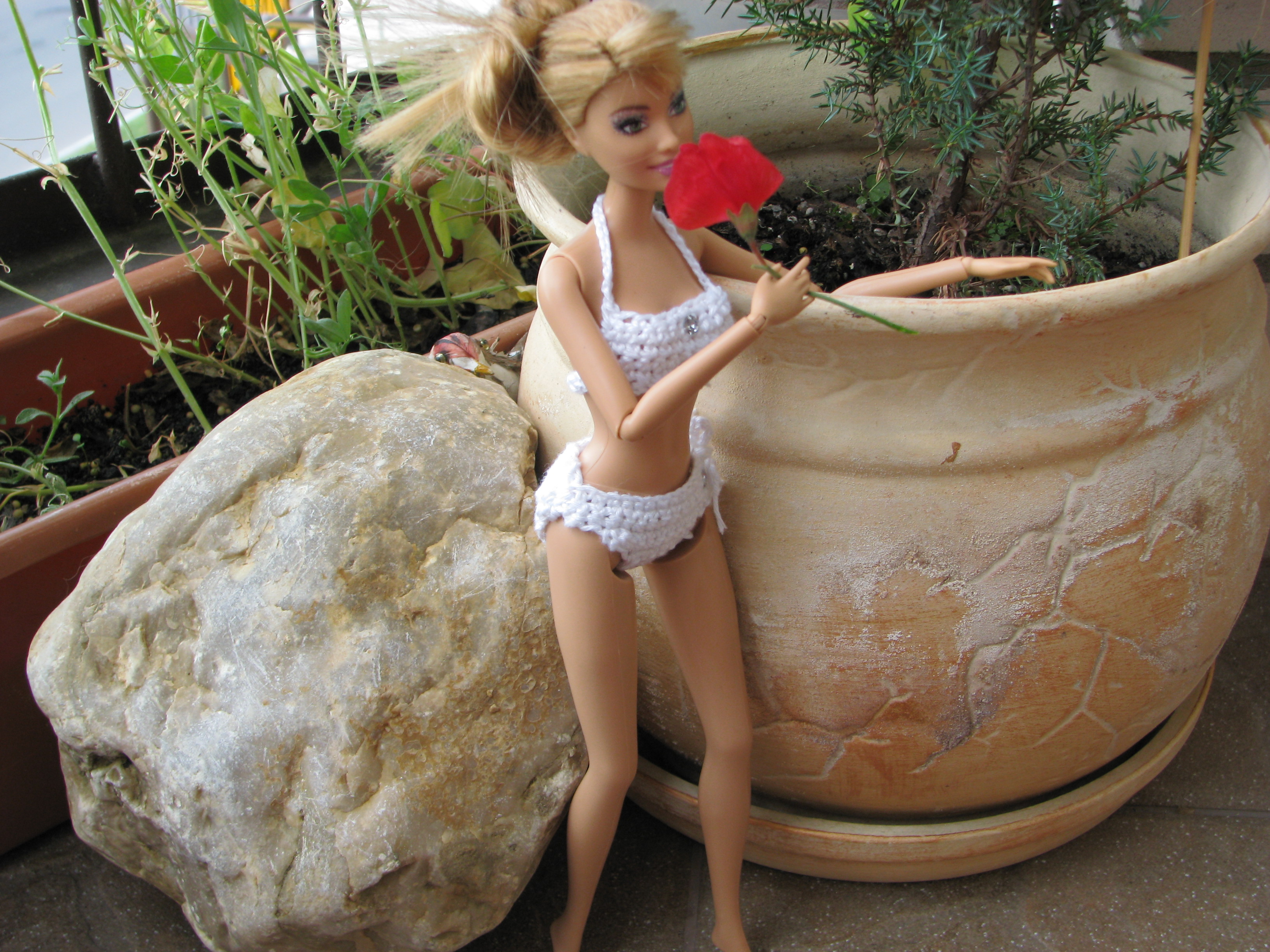 Barbie w¶ród zieleni